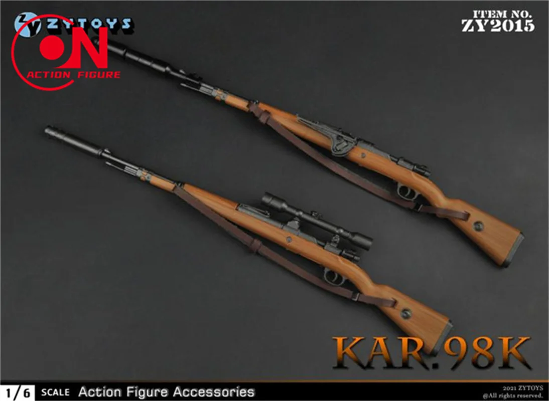 ZYTOYS ZY2015-ZY2019 1/6 بندقية قنص 98K نوع 99 M1 Garand NO4MKI M1891 بندقية نموذج المشهد الدعائم صالح 12 ''الجندي عمل الشكل #4