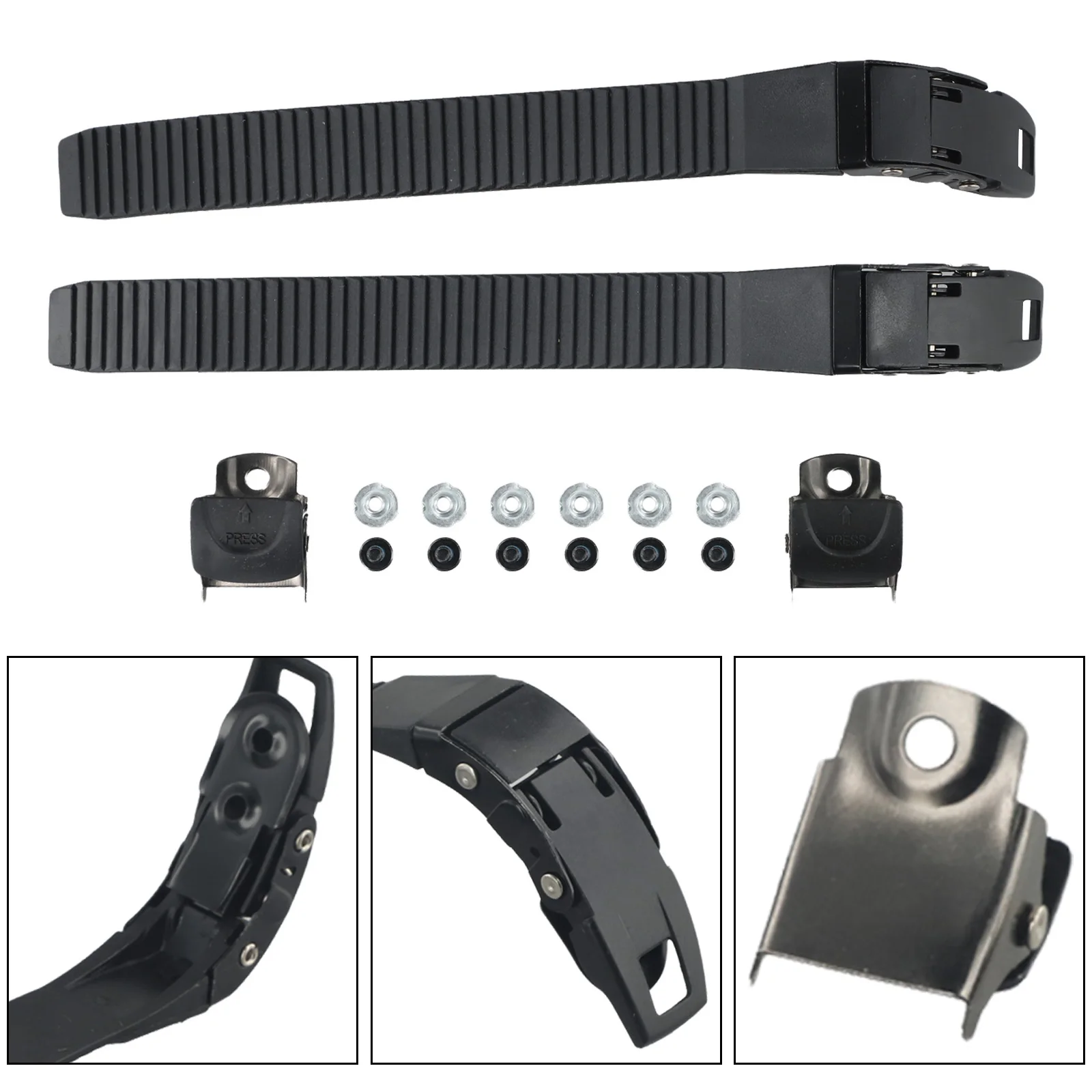 Roller Skates Strap Fastening Straps Lnline Part Plastic Shoe 210*22*5mm 30g Accessories Buckle Hockey Easy To Use