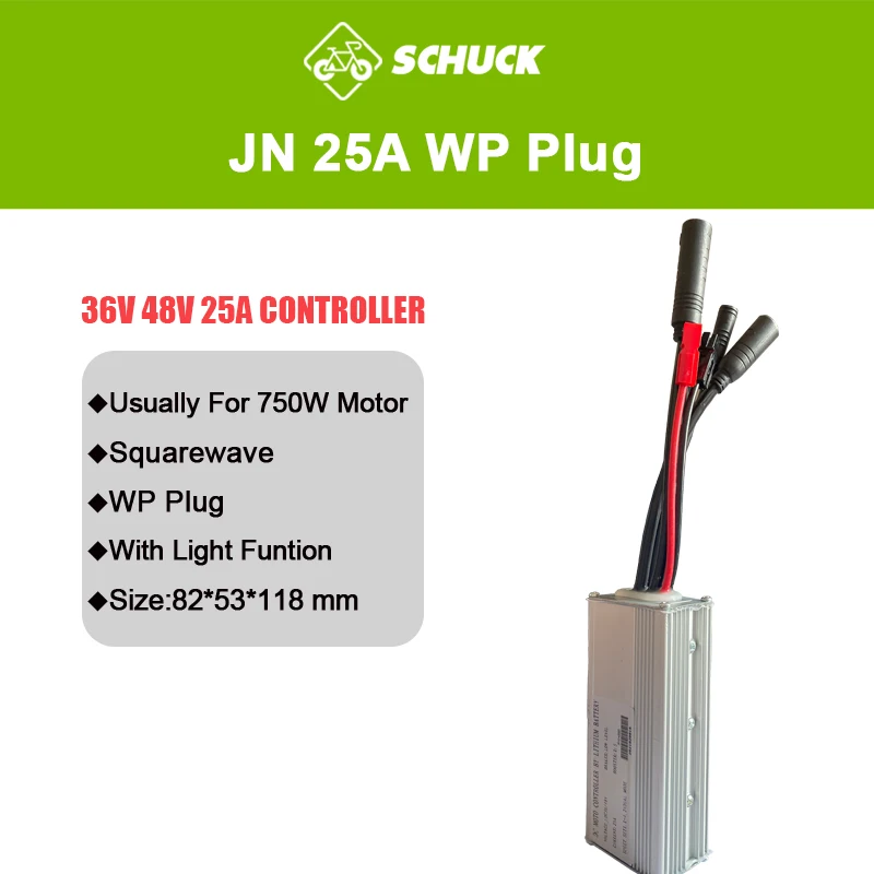 Jn Ebike Controller 36V 48V 15A 17A 22A 25A 30A 35A Controle Systeem Met 6 9 12 Mosfets voor Elektrische Scooter Conversie Onderdelen