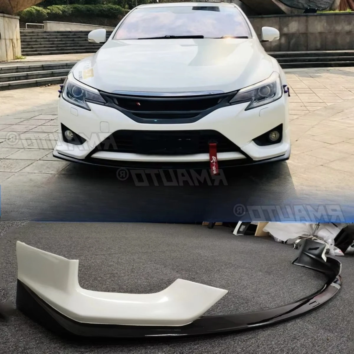 

For Toyota Reiz 2013-2014 Car Front Bumper Spoiler Lip Diffuser Modification Part Bumper Guard Protector Cover Car Accessories