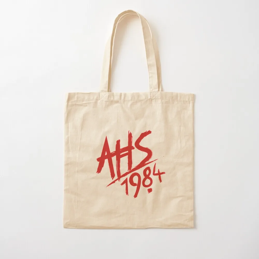 AHS: 1984 Logo Tote Bag Handbags reusable grocery bags tote bag university shopping bag logo