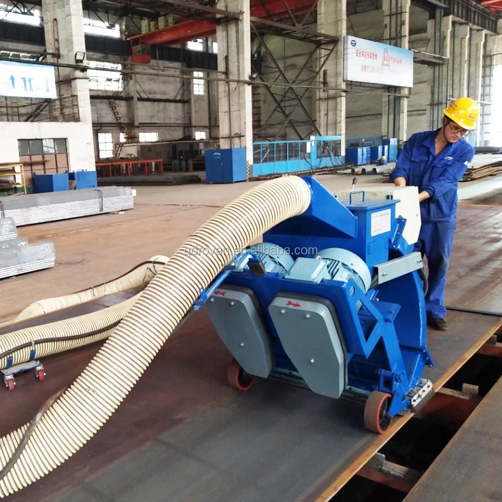 Bridge Deck and Highway Surface Blast Cleaning Machine Steel Plate Concrete Shot Blaster