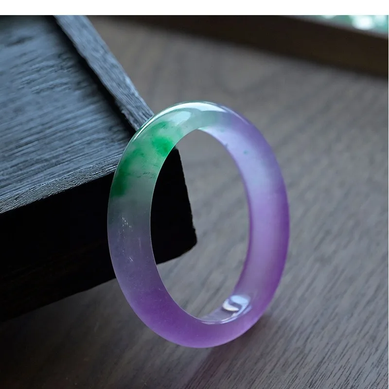 

Ice Violet Floating Green Quartzite Bracelet Women's Fashion Temperament High Value