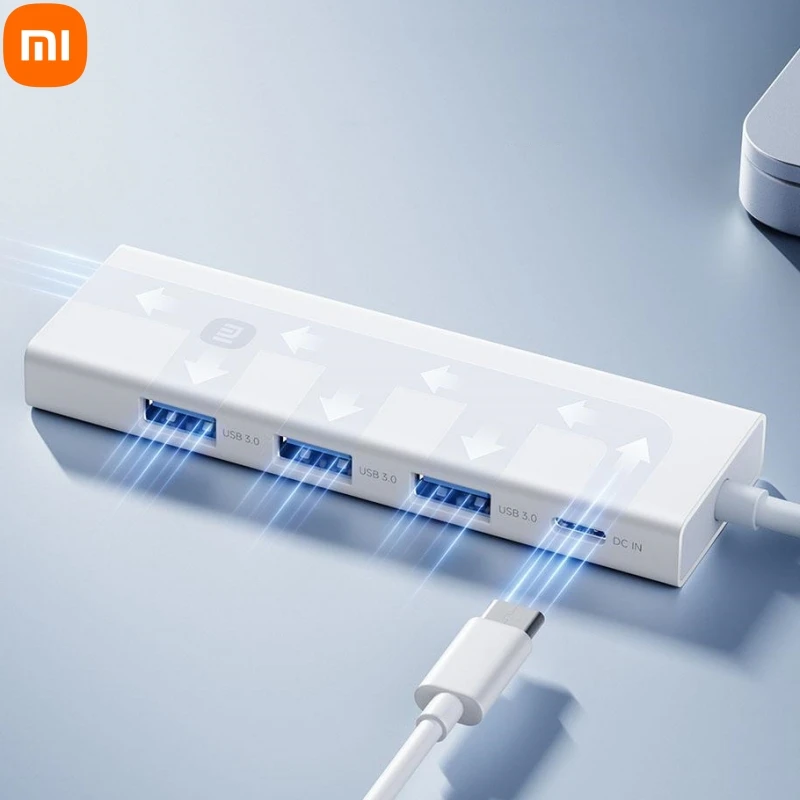 Xiaomi Dual Head Hub USB3.0 4 in 1 USB Type-C/ USB-A Extender Extension Connector Adapter For Windows macOS Android Linux
