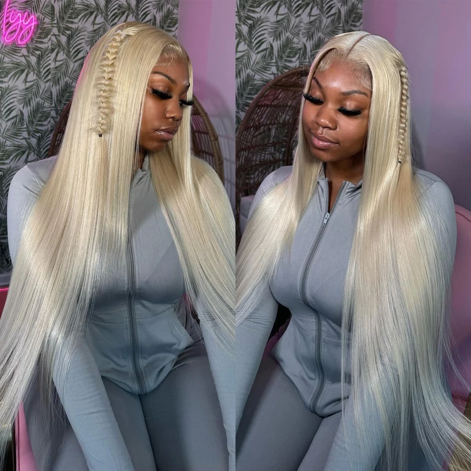 Wiggogo 613 Blonde Lace Front Wig Human Hair 13X6 Hd Lace Frontal Wig 13X4 Lace Front Human Hair Wig Straight Wigs