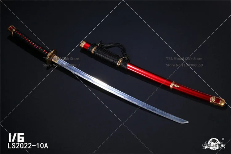 LS2022-10 1/6 Scale ญี่ปุ่น SAMURAI ดาบ SAMURAI Ronin Taidao อาวุธชุดอุปกรณ์เสริมสําหรับตุ๊กตารูปตุ๊กตา 12 นิ้ว