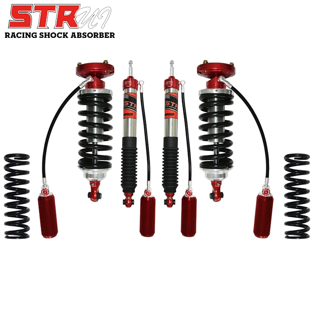 STR 4x4 offroad Auto Adjustable Shock Absorbers Kit Sales for Nissan Patrol Y62 Accessories