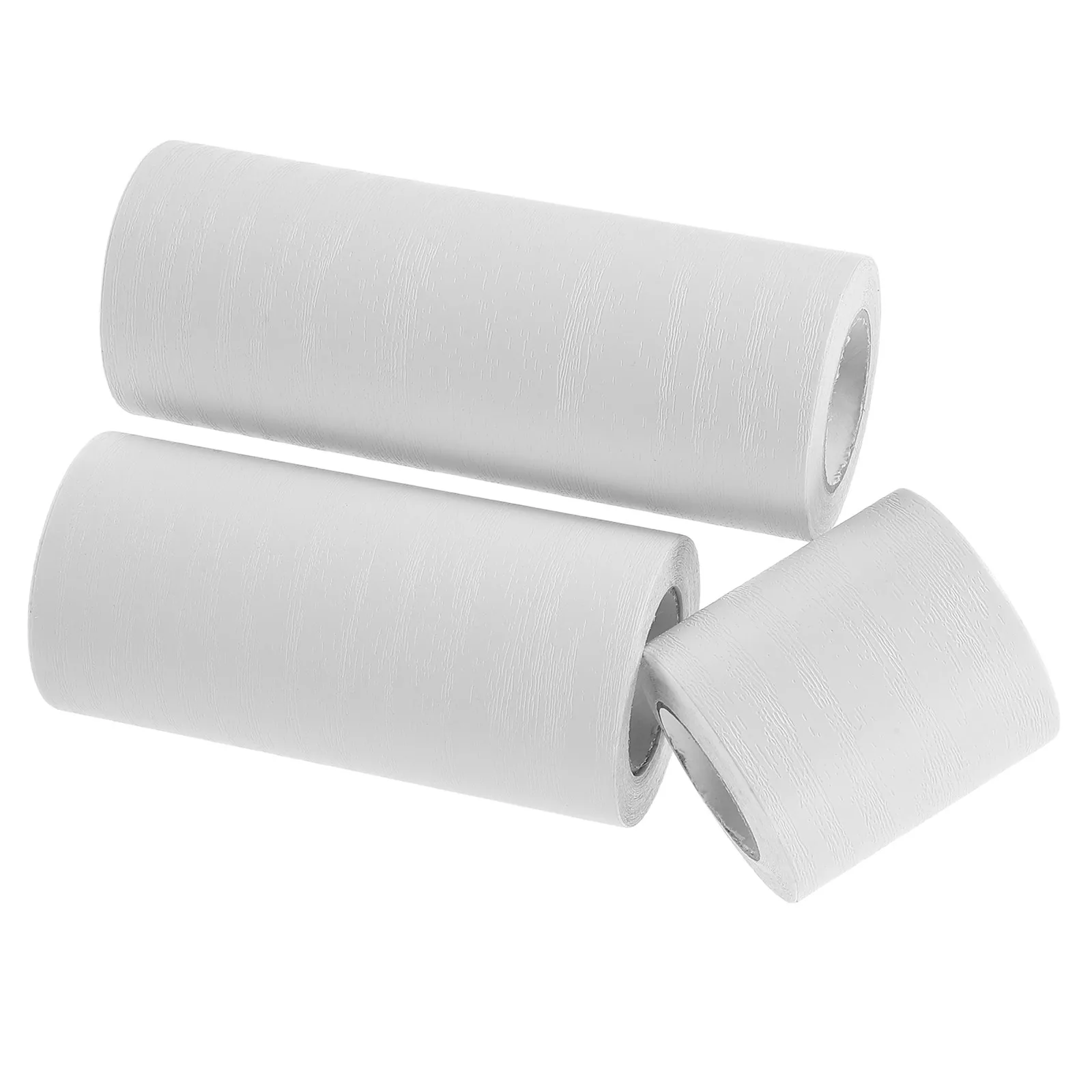 

3pcs Self Adhesive Background Wall Stickers 5m 3 Rolls PVC Skirting Board Covers Flexible Molding Trim Decorative Edging