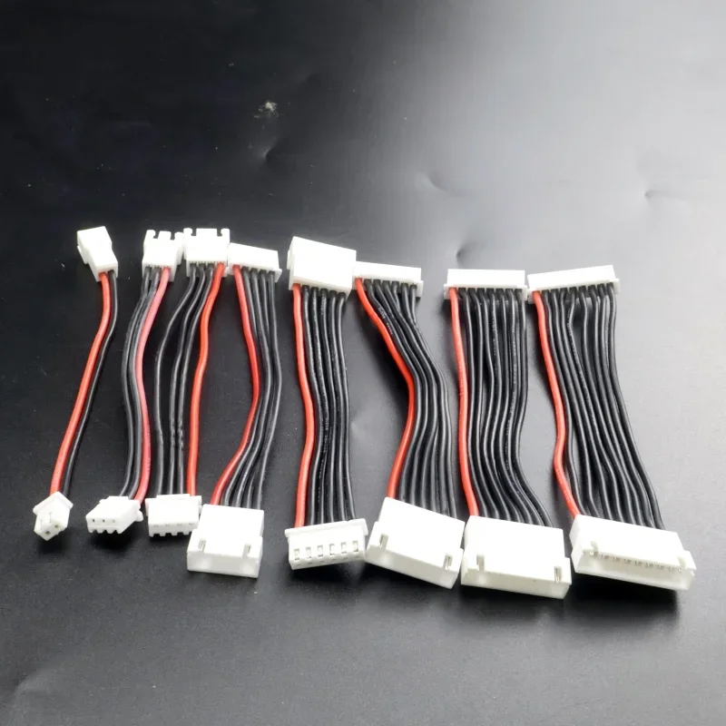 10 قطعة 10 سنتيمتر 22AWG 1S 2S 3S 4S 5S 6S 7S 8S JST-XH JST موصل قابس مهايئ التوازن مبدل سلك كابل الشاحن لبطارية ليبو #2
