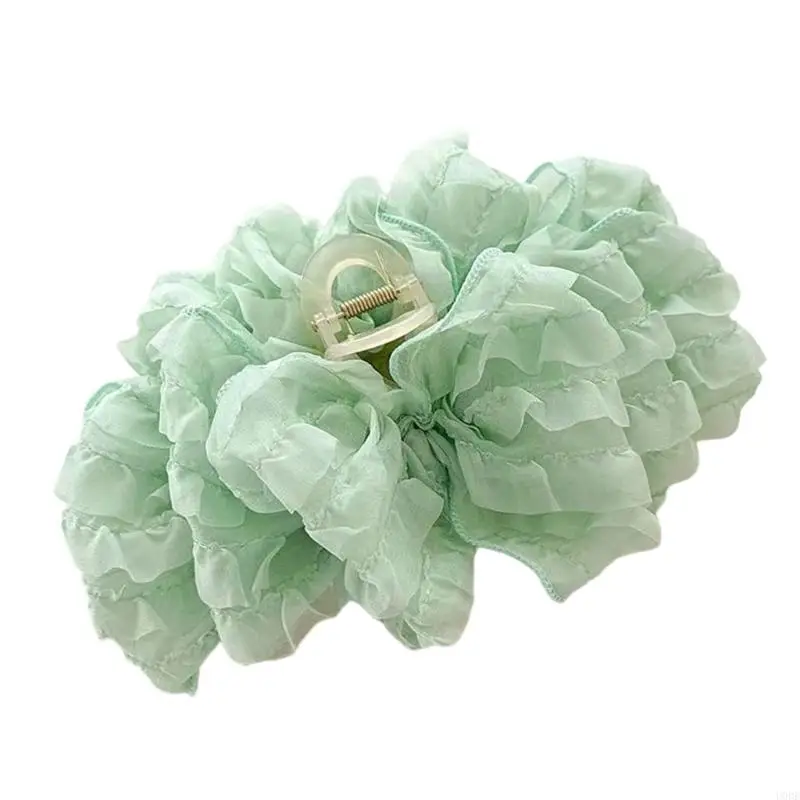 U0de Hair Clip Secure Grip для женщин, вышитых деталей модный аксессуар для волос