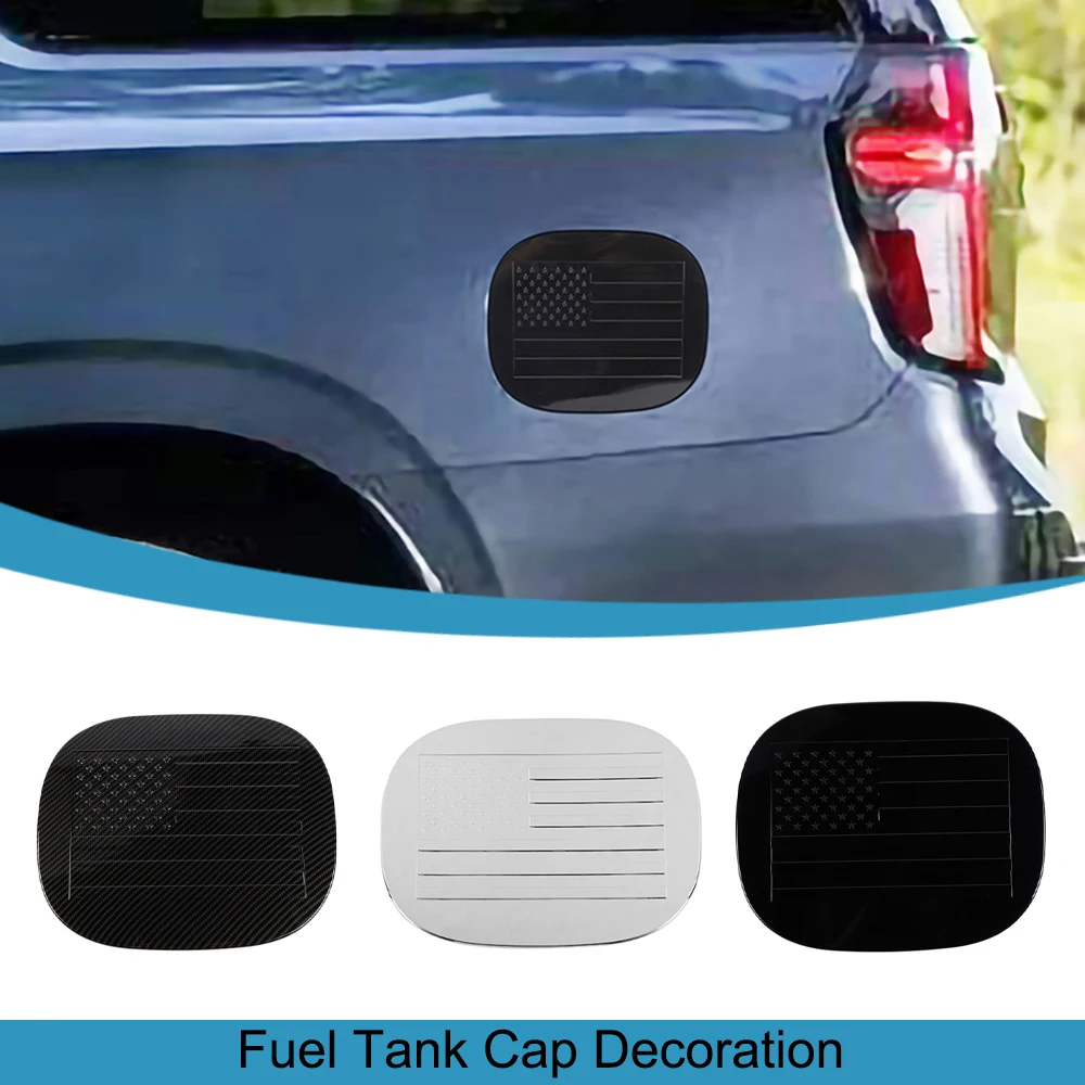 

Car Fuel Tank Cap Oil Gas Cover Decoration Trim for Chevrolet Suburban 2020-2023 Tahoe GMC-YUKON 2021-2023 Exterior Accessories