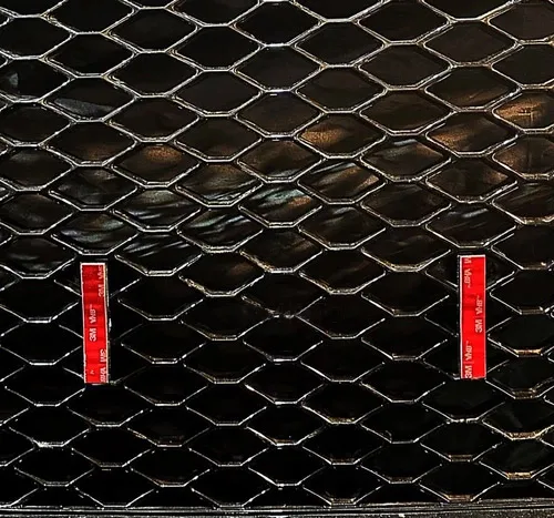 

For Audi Honeycomb Grills Push Lock Set 2PCS Number Plate Clips Holders Kits Automobiles Exterior Accessories