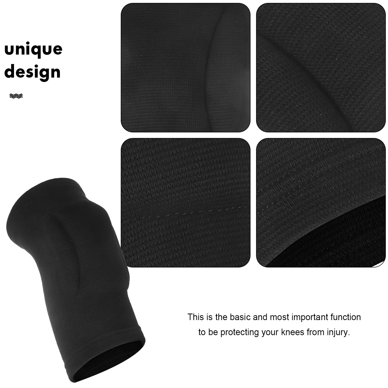 

Breathable Eva Sponge Knee Brace Thick Elastic Shockproof Protection Pad for Basketball Volleyball Skateboard Outdoor Sports