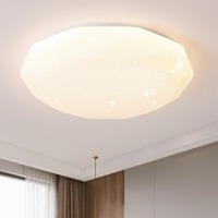 Nordic LED ceiling light 12W 18W 24W 36W diamond starry sky light modern and simple living room dining room bedroom lighting