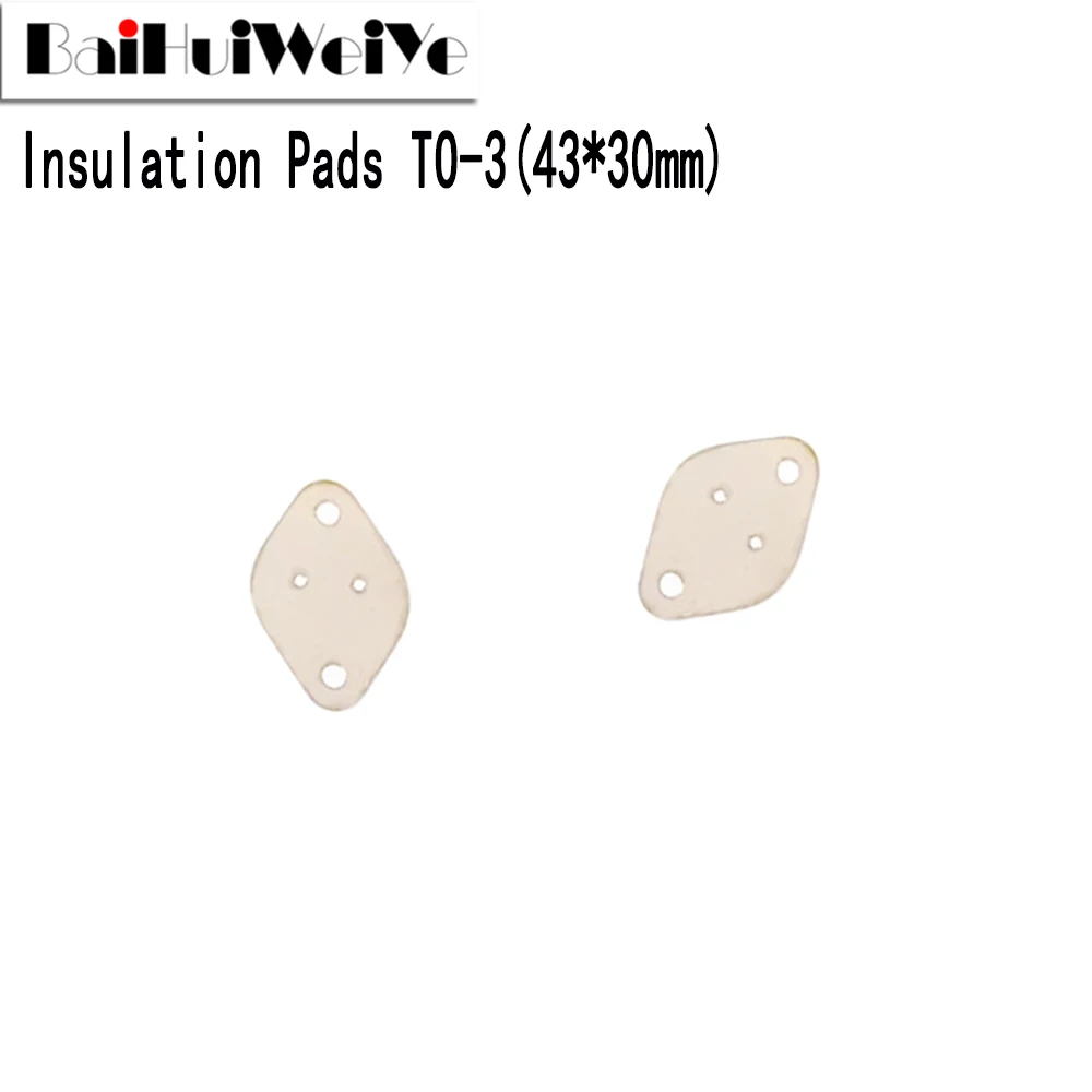 

20Pcs TO-3 Mica Insulation Pad Heat Insulation To-3 Insulation Pads Silicone Mica Sheet Insulatio New Good Quality