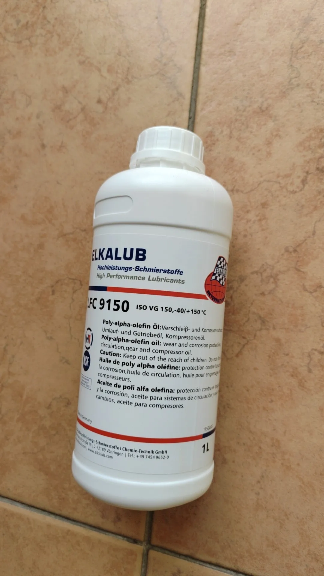 

LFC9150 ISO VG150 Масло воздушного компрессора для смазки пневматической системы печатной машины