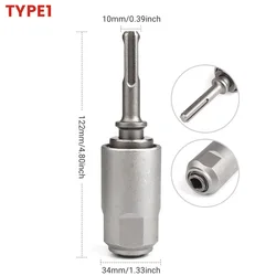 A hammer wrench converter, impact drill socket adapter, round handle, square handle converter head