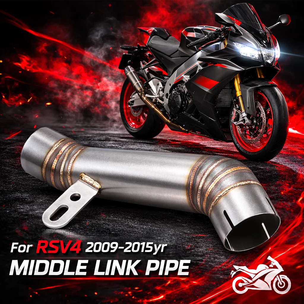 

Выхлопная система для мотоцикла RSV4 2009-2015 гг., глушитель с наконечниками, соединительная труба.