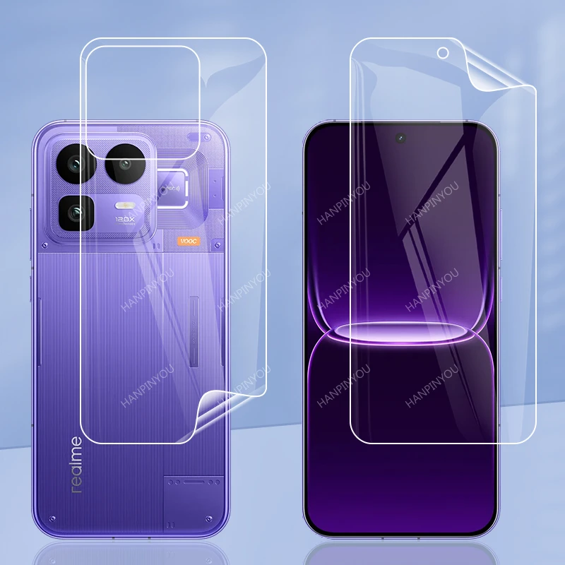 Für Realme Neo8 Neo 8 5G Klare TPU / Matte Anti-Fingerabdruck Hydrogel Vollabdeckung Weiche Displayschutzfolie