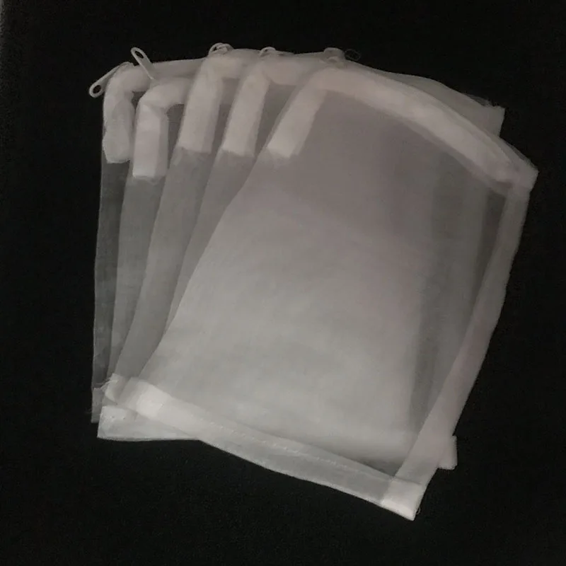 Fine Hole 5Pcs/lot Filter Net Bag Mesh Bag Acquarium Pond For Bio Ball Carbon Media Functional Aquarium Fish Tank Isolation Bags