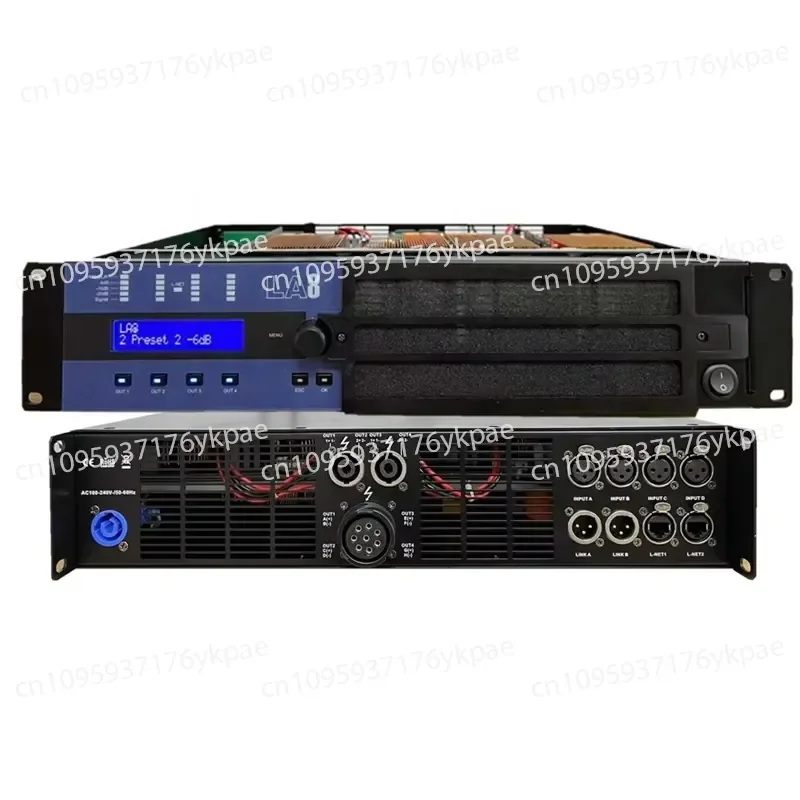 LA8 Power Amplifier System Class D Power Amplifier with DSP