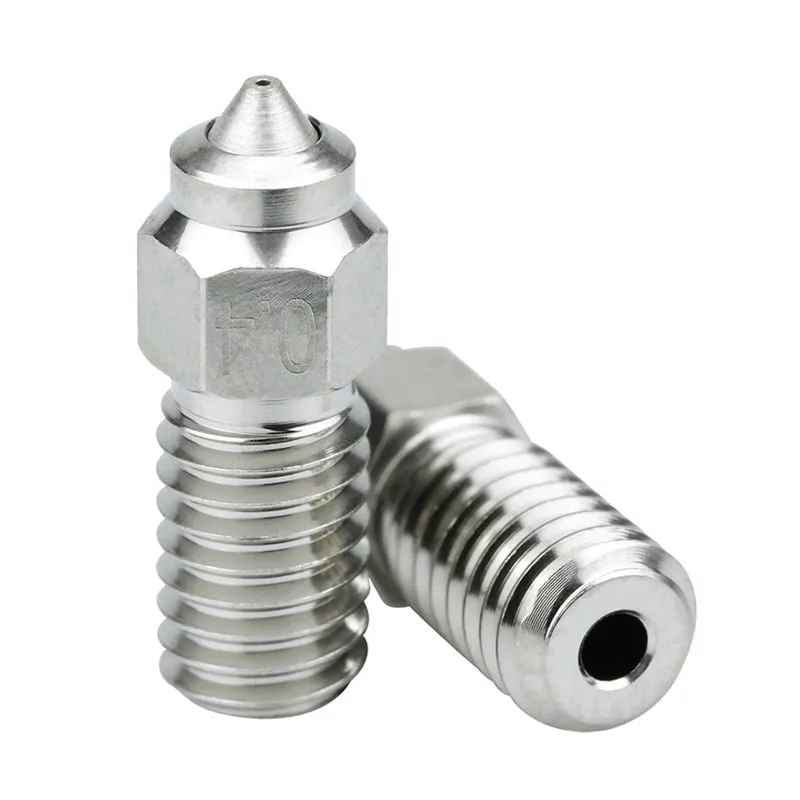 

High-Flow Hard Steel High-Temperature Resistant Bimetallic Nozzle For Neptune 3D Printer Accessories