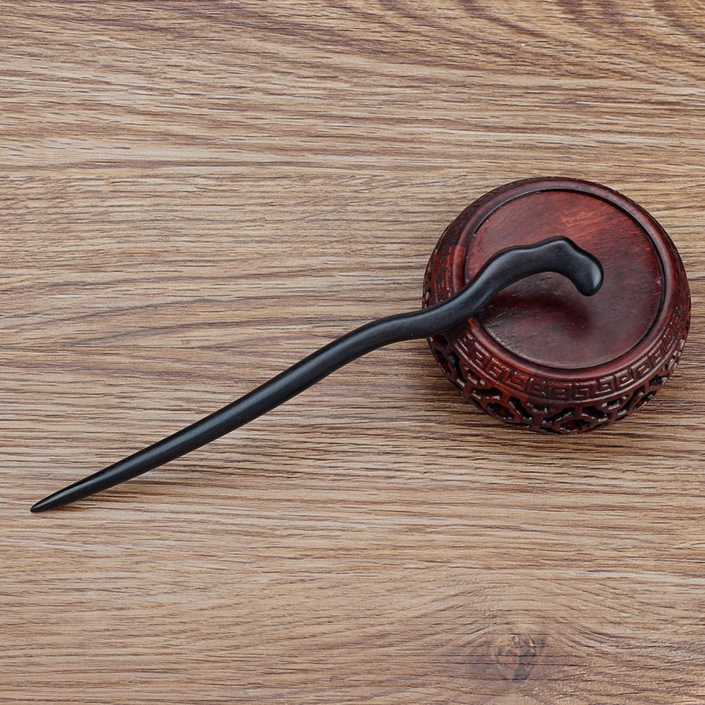 Retro Holz Haarnadel Haars pangen für Frauen Mädchen elegante Haars pangen Kopf bedeckung Hochzeits feier benutzer definierte handgemachte Haarschmuck Geschenke – Detail 11