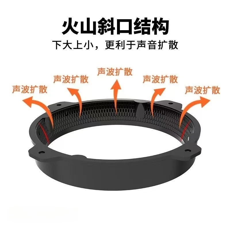 

Подходит для модификации высококачественных твердых пластиковых прокладок для 8-дюймовых аудиодинамиков 6*9 об/мин Toyota и Audi.