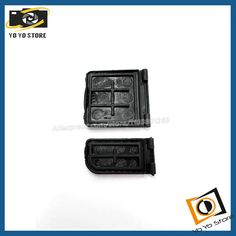 New For Nikon D7000 USB Leather Decoration Rubber Power Interface Leather Cover Parts