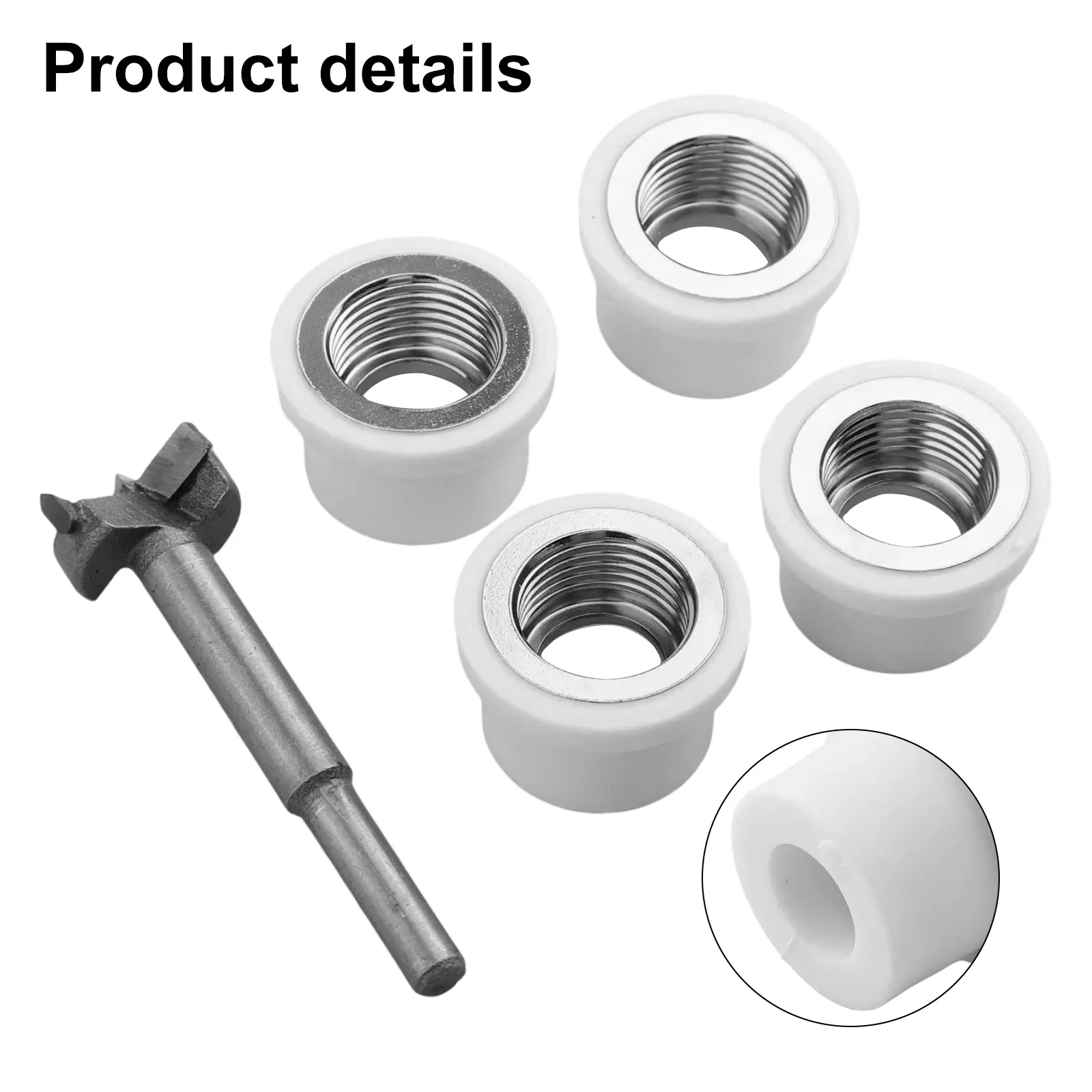 26.5mm Boring Drill Bit Thread Fitting For 1/2inch PPR Water Pipes Repair Tools Tool Accessories Multi-tool Professional Tools