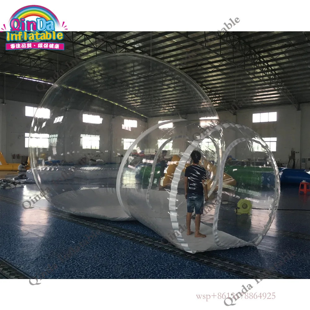 Outdoor Igloo Inflatable Transparent Clear Bubble Tent,4M Inflatable Bubble House For Party Event