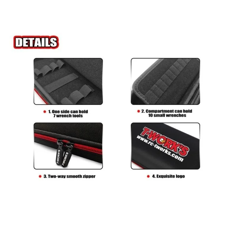 Original T work TT-139-A Compact Hard Case Tool Pouch ( S ) V2 Rc part