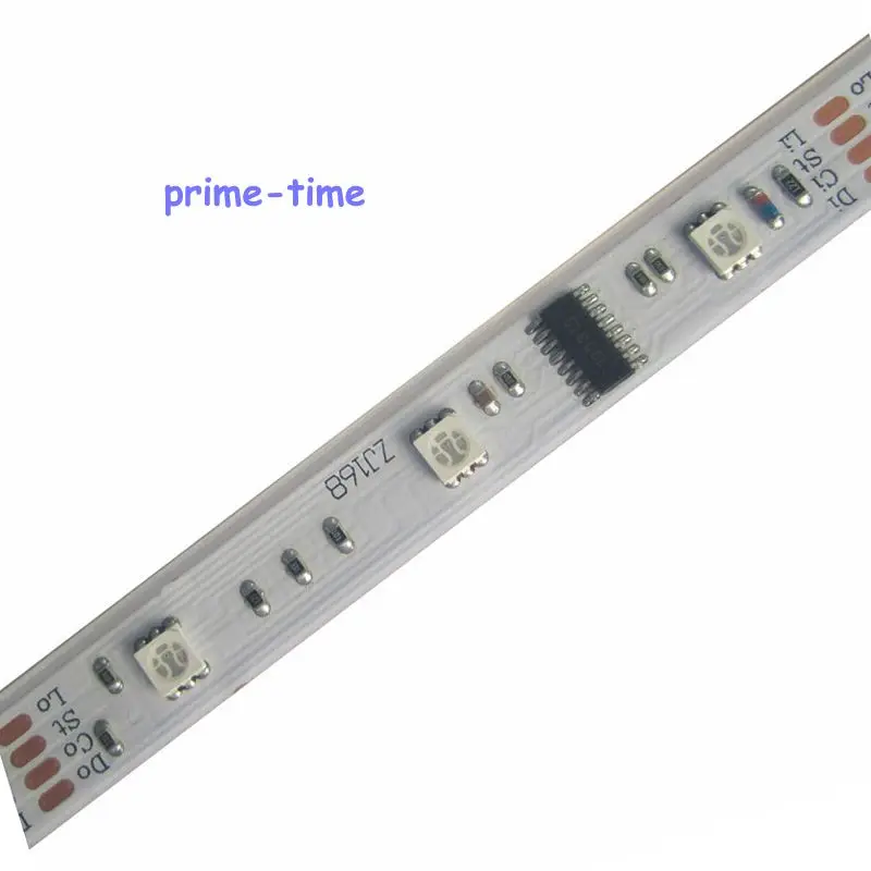 5M 6803 IC 30LED/M 5050 Digital Dream Color RGB LED Strip IP67 Waterproof 12V+ 133 Change RF Controller+12V 5A Power Supply
