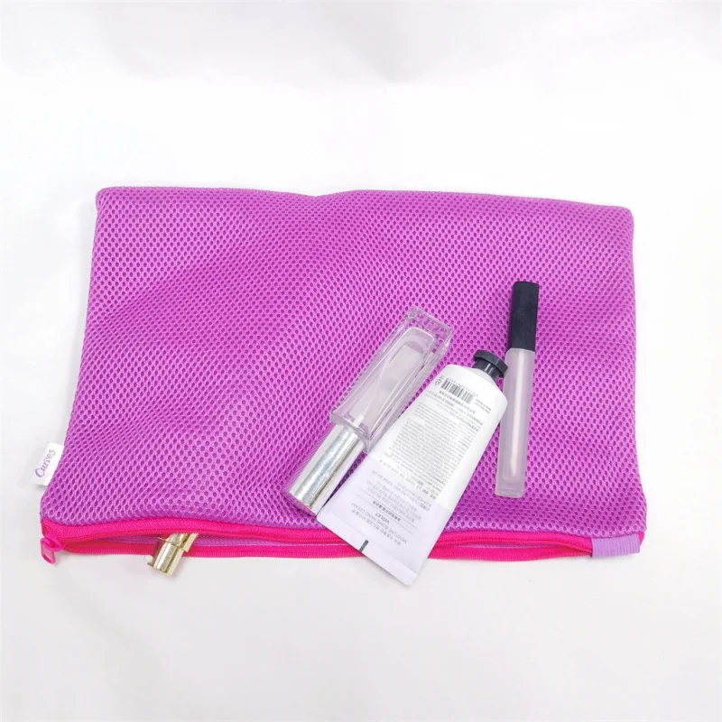 custom.Chuanghua Custom Zipper Reusable Washable Nylon Polyester Net Mesh Laundry Bag Bra Sock Clothes