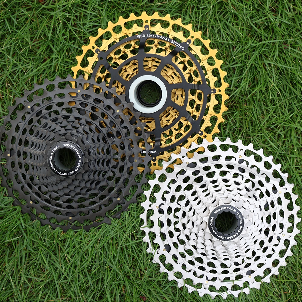 SPEDAO MTB Bicycle Cassette Steel 11s 11-42T 11 Speed Bike Freeewheel Super Light CNC Made 319g For HG Freehub Flywheel Parts