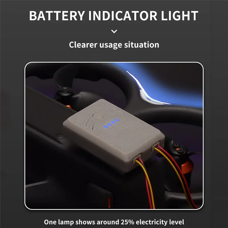 B04C-For DJI AVATA 2/NEO Drone Luminous LED Light Strip Waterproof Adjustable Lamp Belt Night Flight Kit