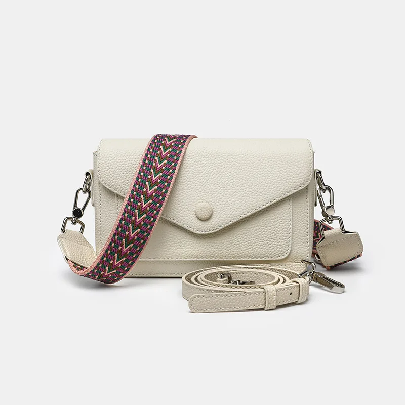 

2025 New Top - Grain Leather Women's Crossbody Small Phone Bag: Lightweight, Convertible, with Precision Luxury Stitching