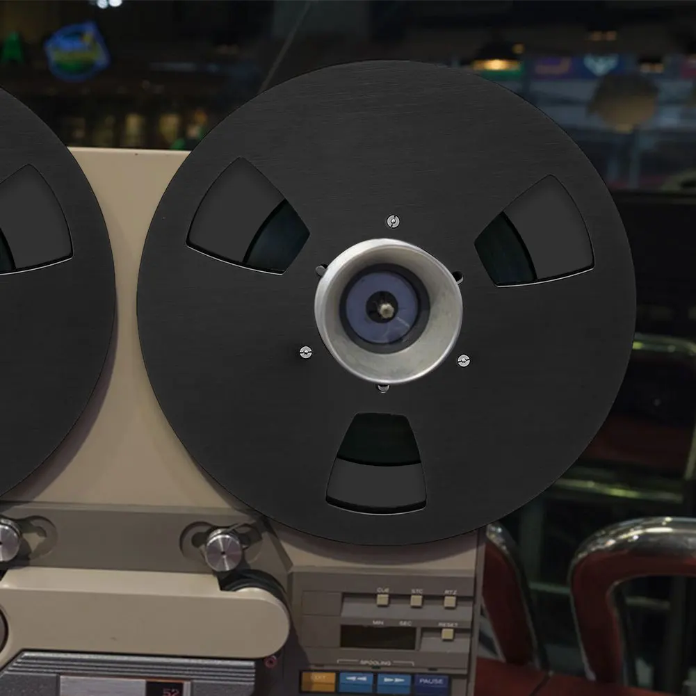 Bobina di nastro vuoto da 1/4 da 10,5 pollici Bobina di nastro vuoto a 3 fori per bobina a bobina Parte di ricambio della macchina di apertura del registratore a nastro