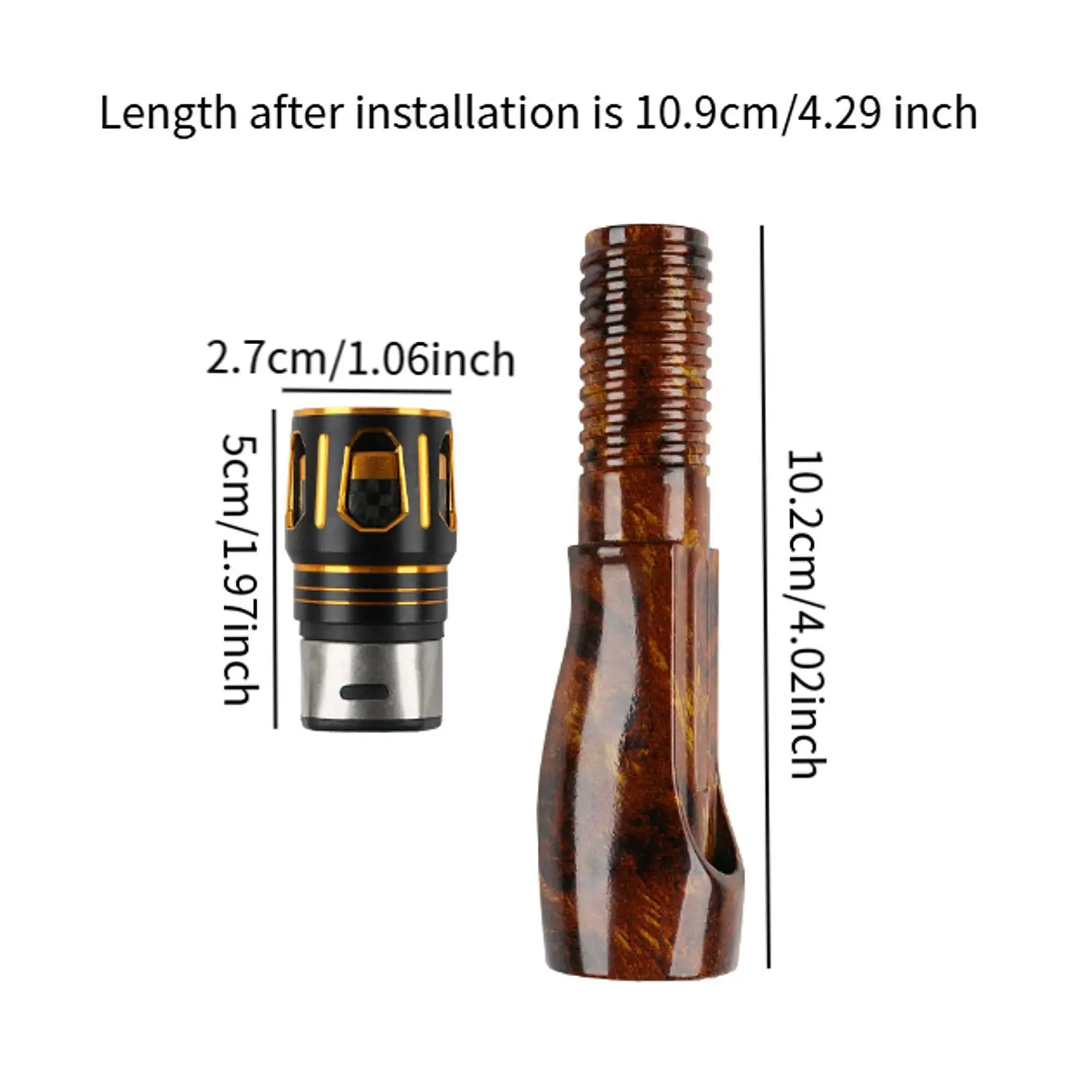 Fishing Reel Seat Fishing Gears Pole Repair Grip Reel Seat for Lure Ice Rods