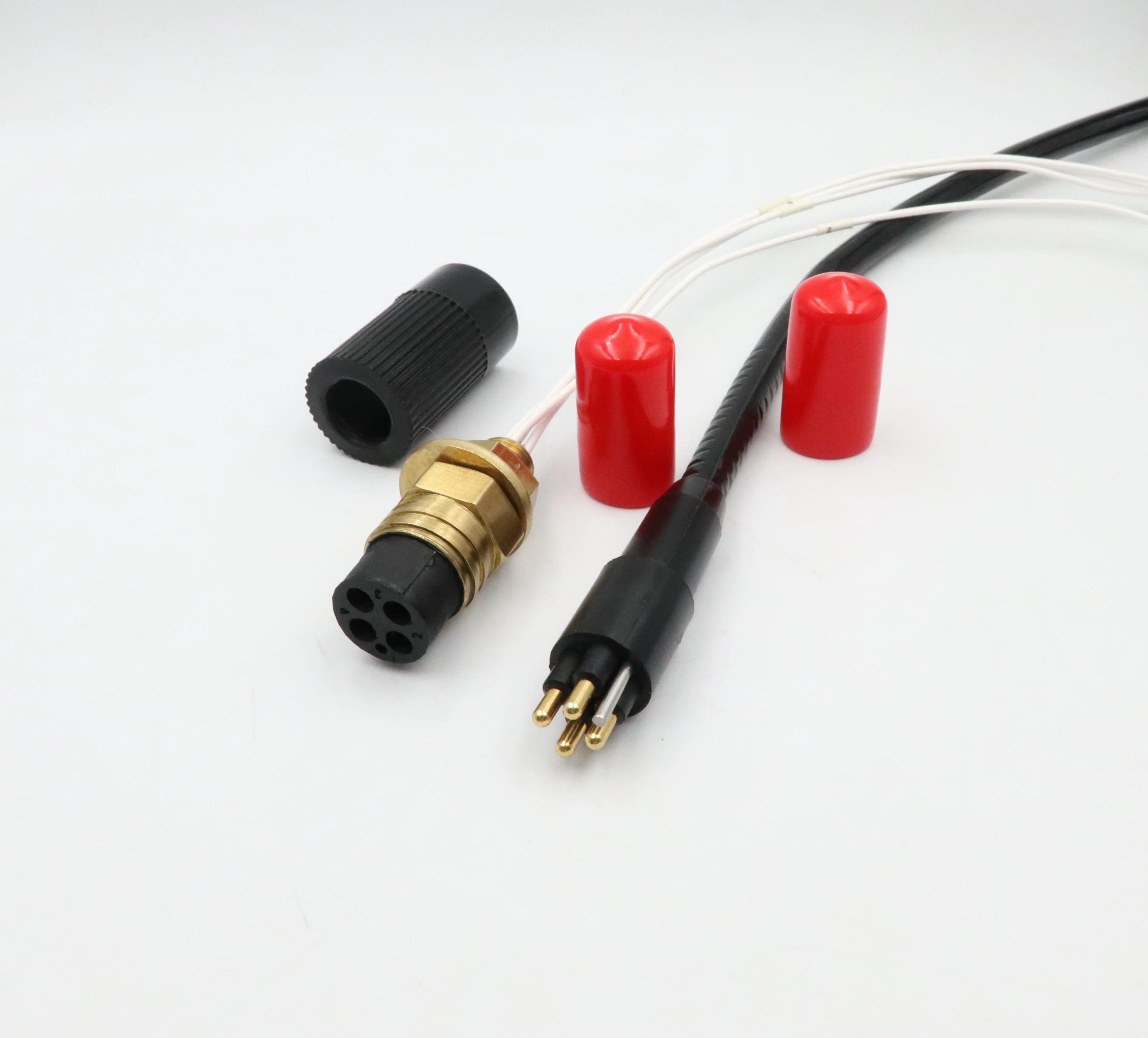 Micro Subconn Pluggable Wet Ip69k Watertight Robot Cable MCBH3M Underwater Rov Subsea Bulkhead Marine