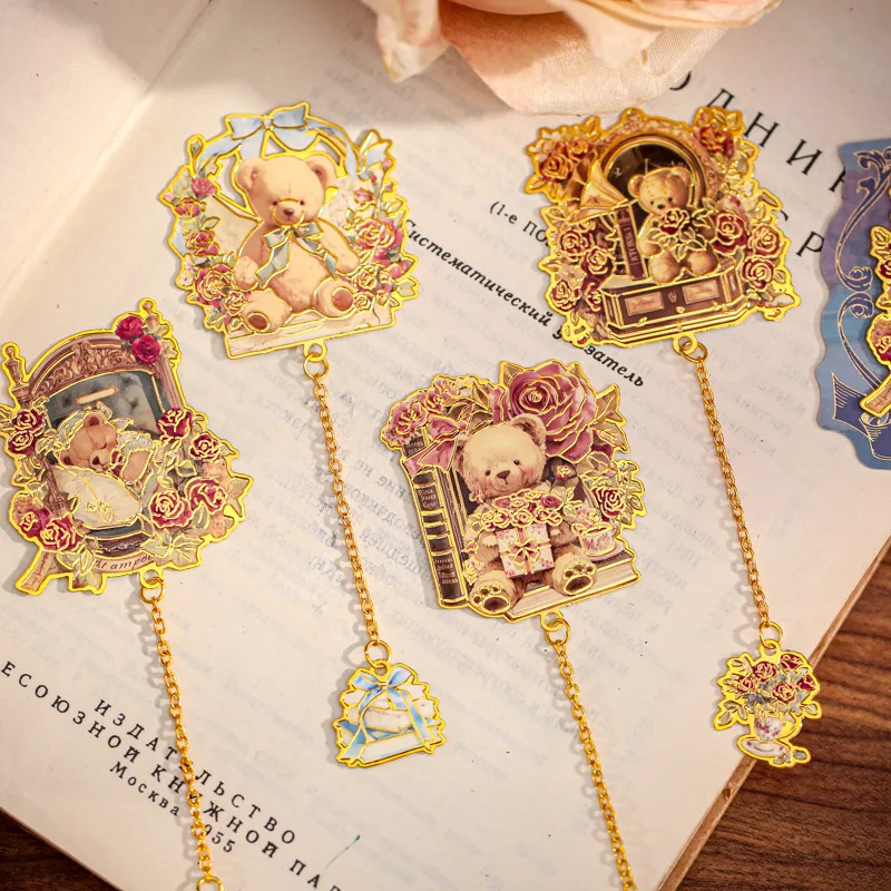 1 قطعة/الوحدة الإشارات المرجعية فيكتور المرجعية للكتب ليتل بير الرقص/قلام التحديد الكتب/القرطاسية