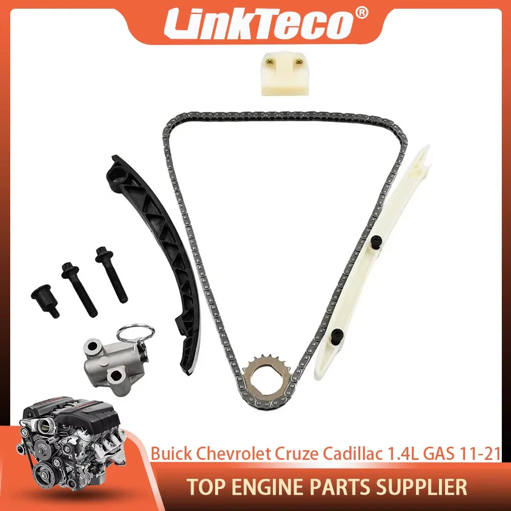 Kit de cadena de distribución con pernos para Buick Encore, Chevrolet Cruze Limited, Sonic, Trax, Volt, Cadillac, ELR, 1.4L, GAS, turbocargado, 2011-21