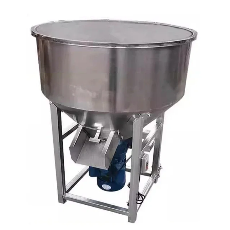 Multi-função corrente de acionamento pequeno aves animal peru peixe frango gado máquina misturadora de alimentação de grãos