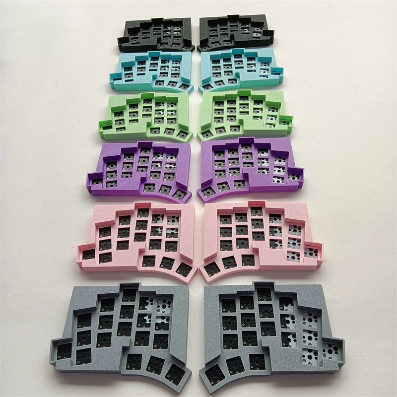 TOTEM ロープロファイル 38 キースプリットキーボードホットプラグ Kailh スイッチ ZMK デュアルモードワイヤレス/有線メカニカルキーボードカスタム人間工学