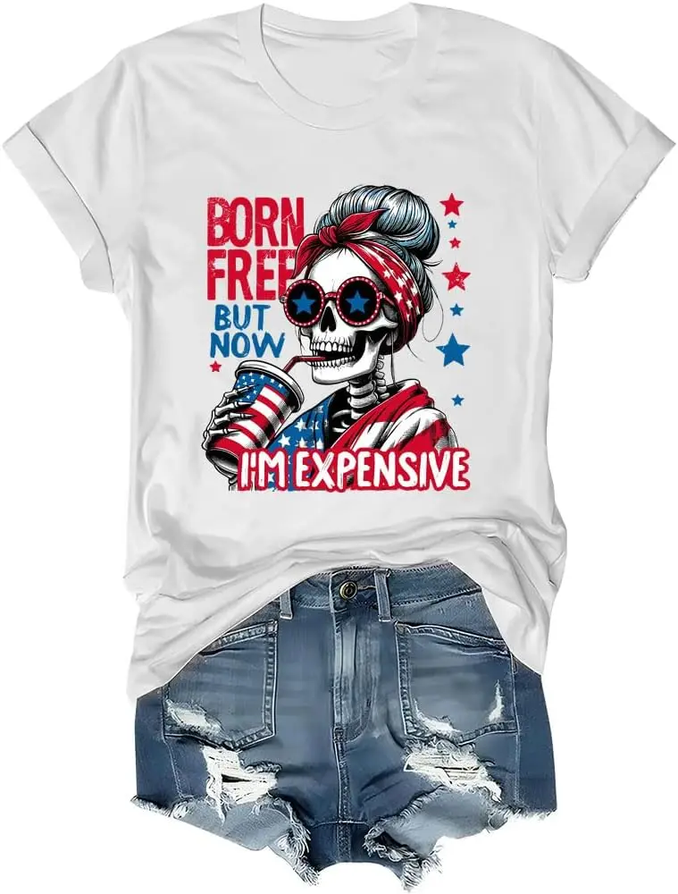 

Born Free, но теперь я дорогая футболка Born Free, но теперь я дорогая футболка, забавная футболка