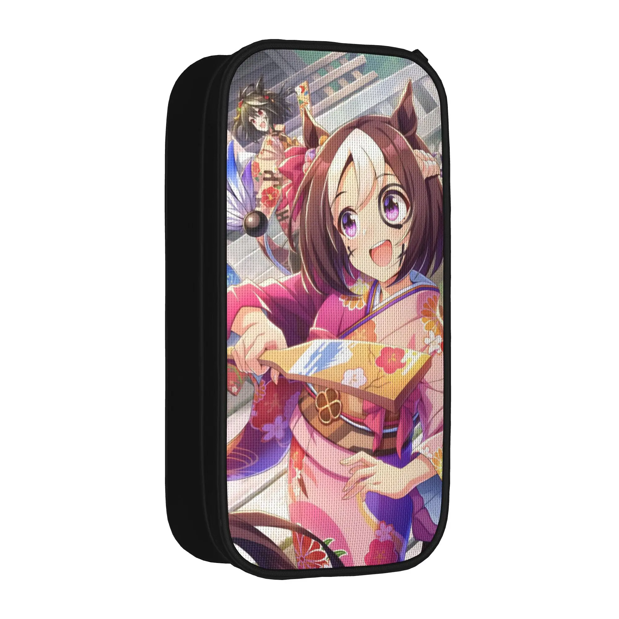 Fun Special Week Uma Musume Pretty Derby Pencil Cases  Pencilcases Pen Box for Girl Boy Bag Students School Gift Stationery