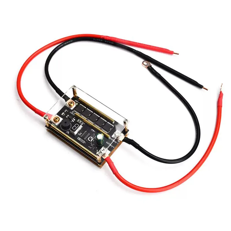 12V DIY Spot Welder Control Board Kit 9 Gears Adjustable Spot Welding Module for 18650 Nickel Strip Welding
