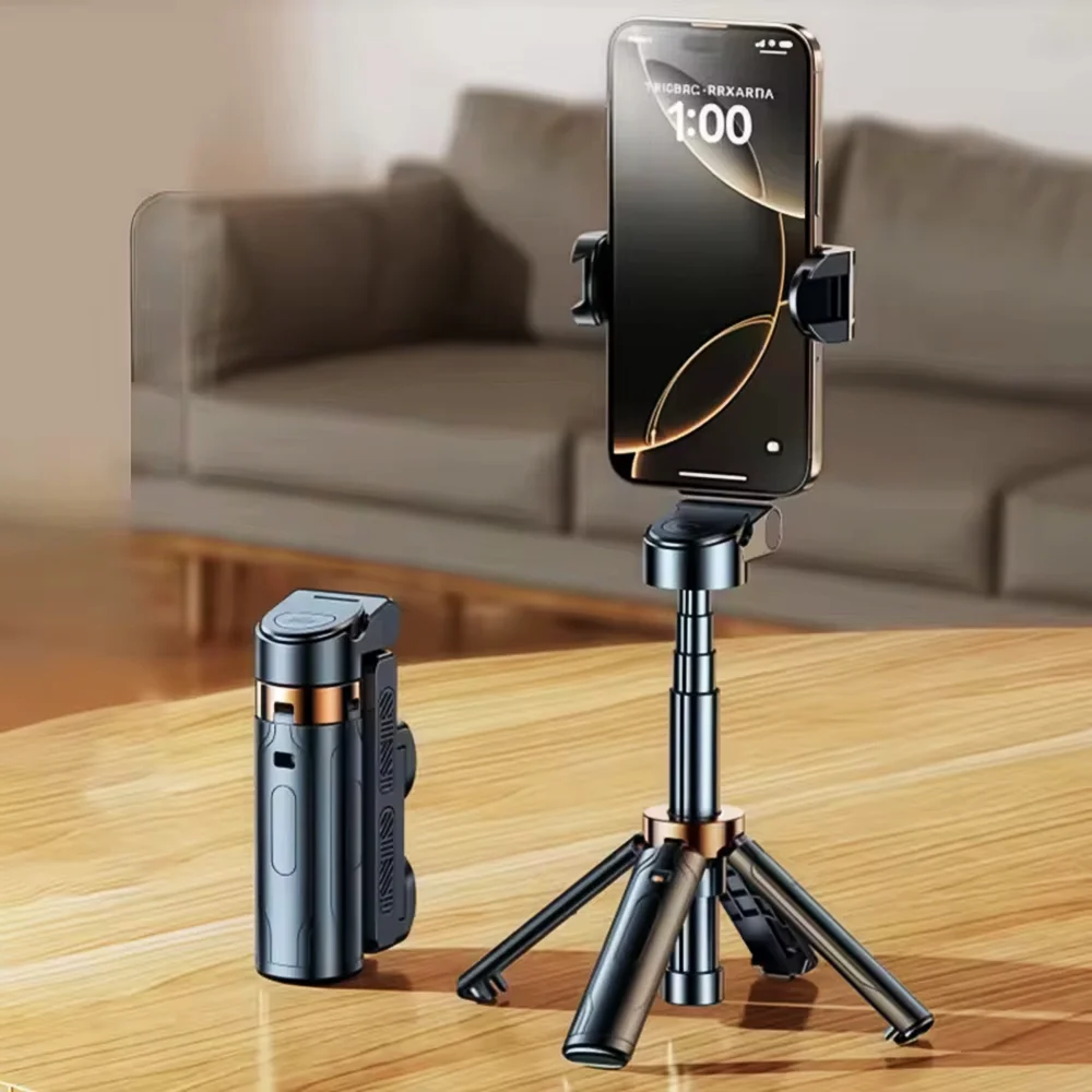 Mobile selfie stick handle tripod photography tool handheld stabilizer shooting assistant multifunctional travel portable stand