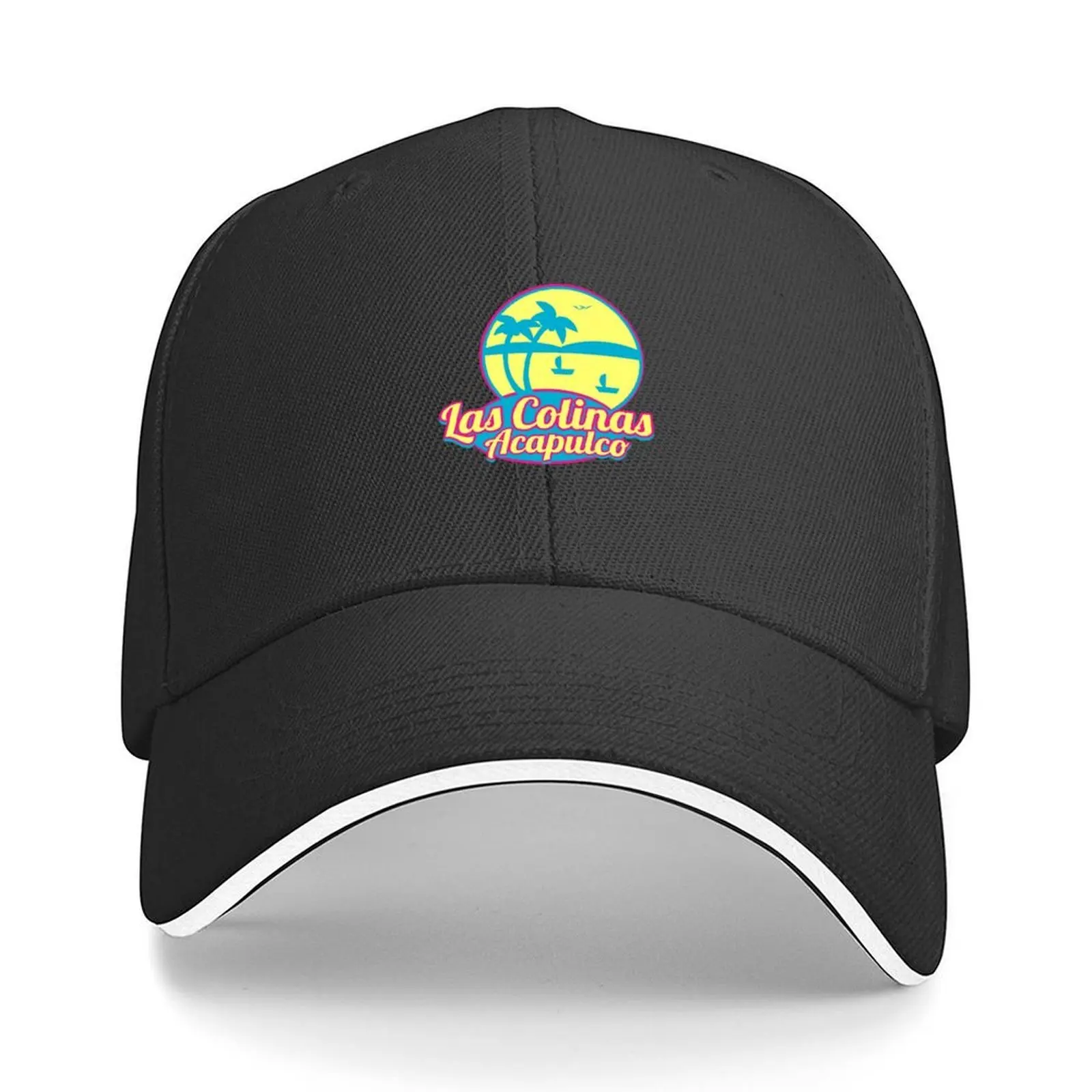 

Las Colinas, Acapulco, Mexico, Las.Colinas Hotel, Beach, Bar shirt Baseball Cap Fashion Beach Beach Caps Women Men's
