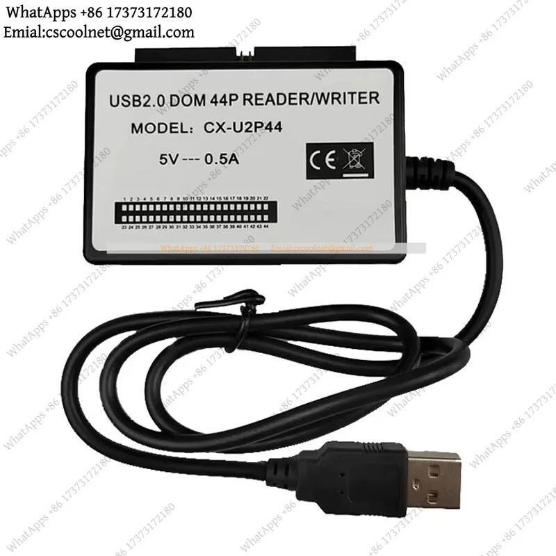 44-Pin IDE DOM to USB Adapter Electronic Disk Reader Special Interface Converter Universal Connection Cable